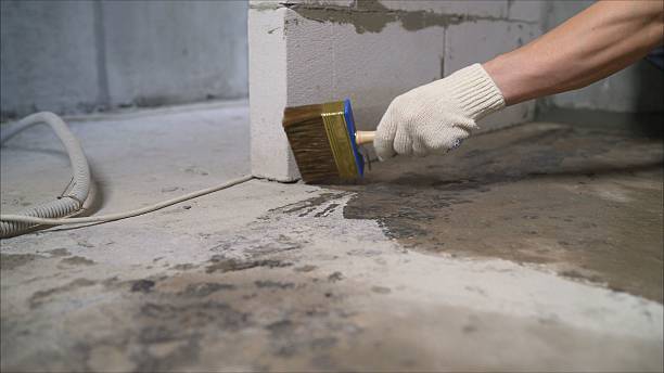 SJ Waterproofing Pros Basement Waterproofing coverage map for Owensburg, IN and surrounding area